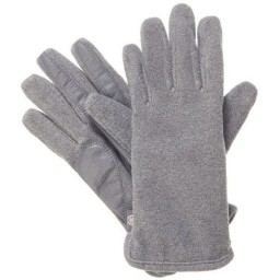 Isotoner Smartdi Fleece Glove W/Smartouch Technology - Mineral