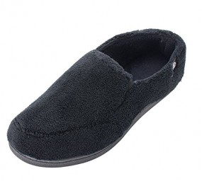Isotoner Microterry Slip On - Black