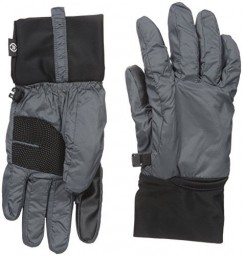 Isotoner Sleekheat™ Smartouch® Packable Cuff Gloves - Charcoal