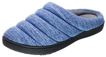 Isotoner Quilted Space Dye Knit Andrea Hoodback - Sapphire