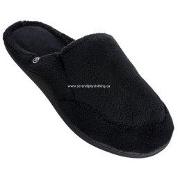 Isotoner Microterry Clog - Black