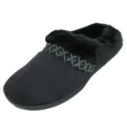 Isotoner Microsuede Nola Hoodback - Ash