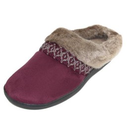 Isotoner Microsuede Nola Hoodback - Henna