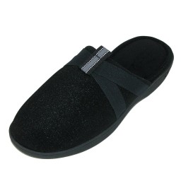 Isotoner Matte Satin April Clog - Black