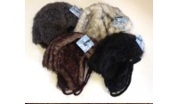 All Fur Solid Colored Ear Cover Hats