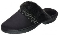 Isotoner Microsuede Nola Clog - Black