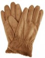 Isotoner Stretch Fleece Smartouch Gloves With Microluxe Spill - Camel