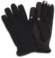 Isotoner Smartdi Fleece Glove W/Smartouch Technology - Black