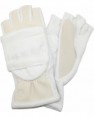 Isotoner Hybrid Convertible Flip Top Gloves - Oyster 