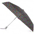 Totes Mini Auto Open Close Umbrella - Black Rain