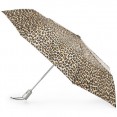 Totes Auto Open Close Umbrella -  Leopard Spot