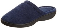 Isotoner Terry Secret Sole Clog - Navy