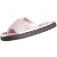 Isotoner Microterry Satin Trimmed Slide - Peony