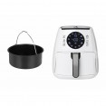 Kalorik White Digital AirFryer with bonus cake baking pan