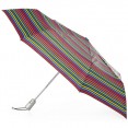 Totes Auto Open Close Umbrella - Skinny Stripe