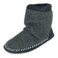 Isotoner Microsuede & Heather Knit Marisol Boot - Black