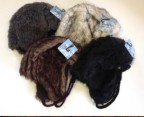 All Fur Solid Colored Ear Cover Hats