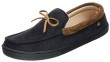 Stretch Microsuede Tom Boater Moccasin - Black