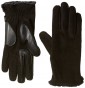 Isotoner Stretch Fleece Smartouch Gloves With Microluxe Spill - Black