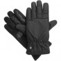 Isotoner Smartdri Super Soft Nylon Fleece Pieced Glove - Heathered Black
