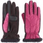 Isotoner Smartdri Super Soft Nylon Fleece Pieced Glove - Hibiscus Heather