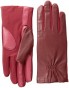 Isotoner Smartouch® Stretch Leather Glove W/Side Zipper - Really Red