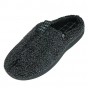 Isotoner Frosted Berber Thomas Hoodback - Black