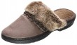 Isotoner Microsuede Nola Clog - Smoky Taupe