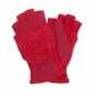 Isotoner Hybrid Convertible Flip Top Gloves - Really Red