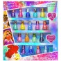 Townley Girl Disney Princesses Super Sparkly Peel-Off Nail Polish Deluxe Present Set for Girls, 18 Colors