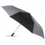 Totes Duet Golf-Sized Auto Open Close Umbrella - Black/Charcoal