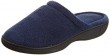 Isotoner Terry Secret Sole Clog - Navy