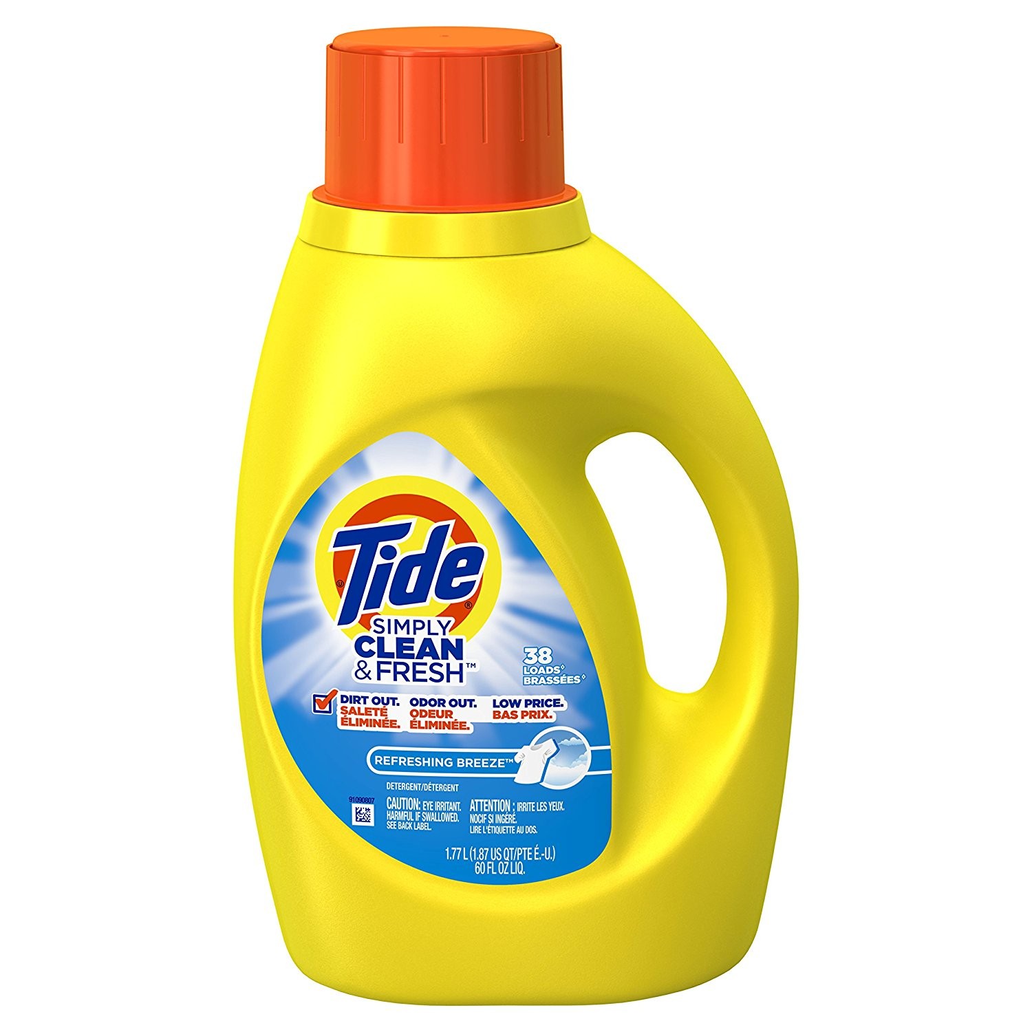 Tide Simply Clean & Fresh Liquid Laundry Detergent 